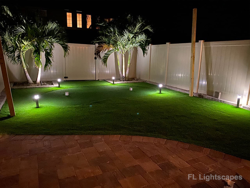 outdoor landscape lighting Brevard Melbourne Florida by Florida Lightscapes 